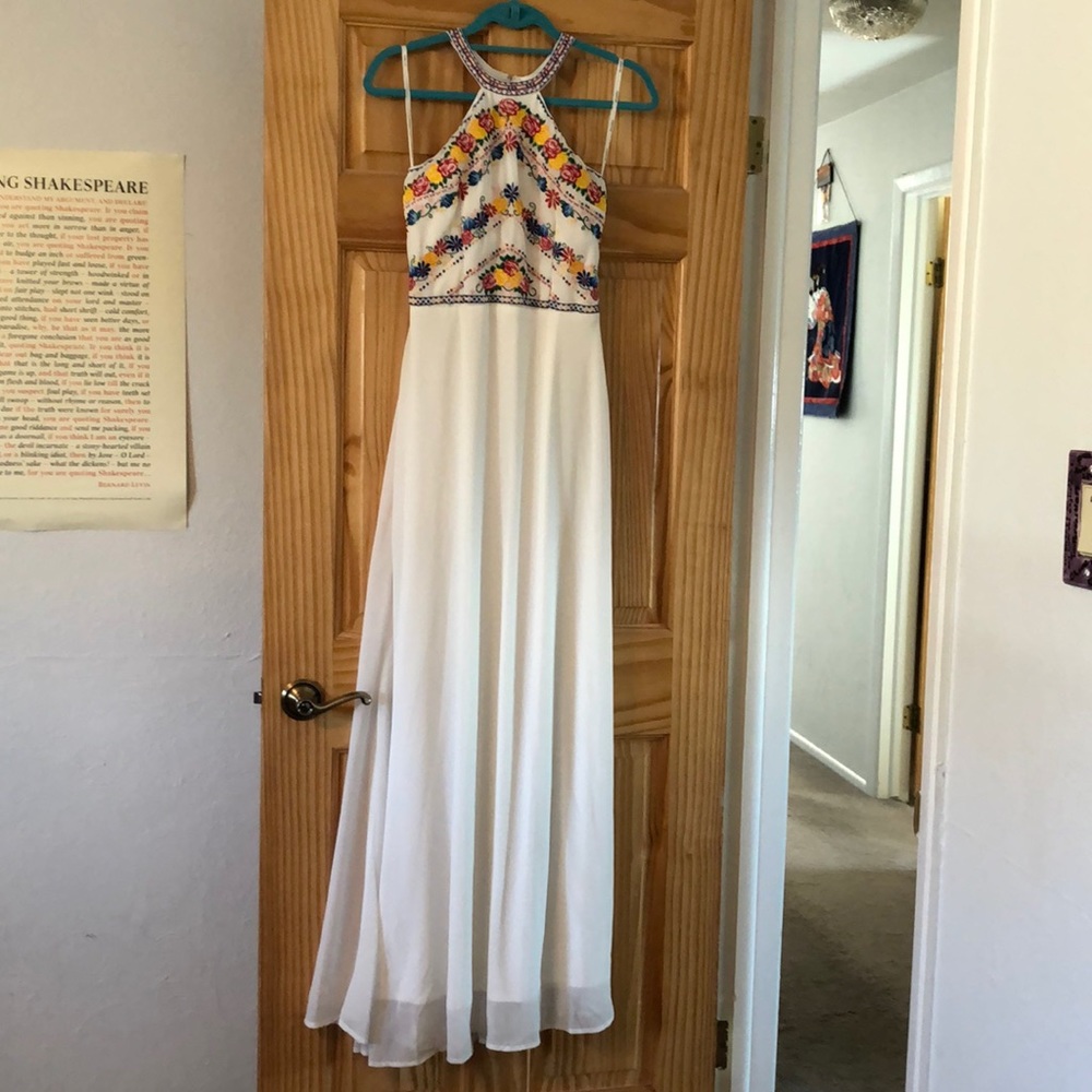 Floor length gown